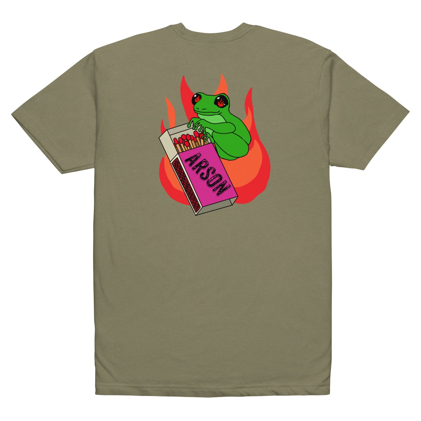 OnlyFrogs Fire Company Unisex t-shirt