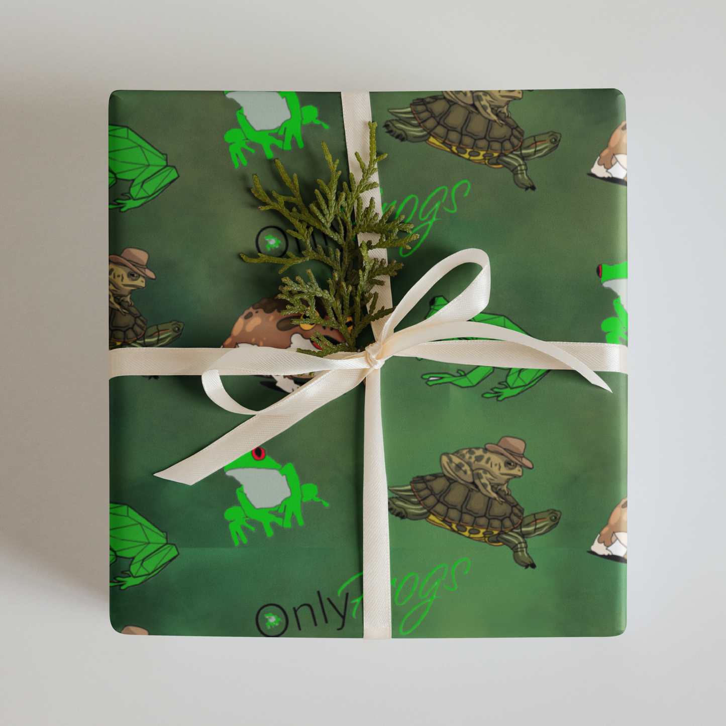 OnlyFrogs Wrapping Paper sheets